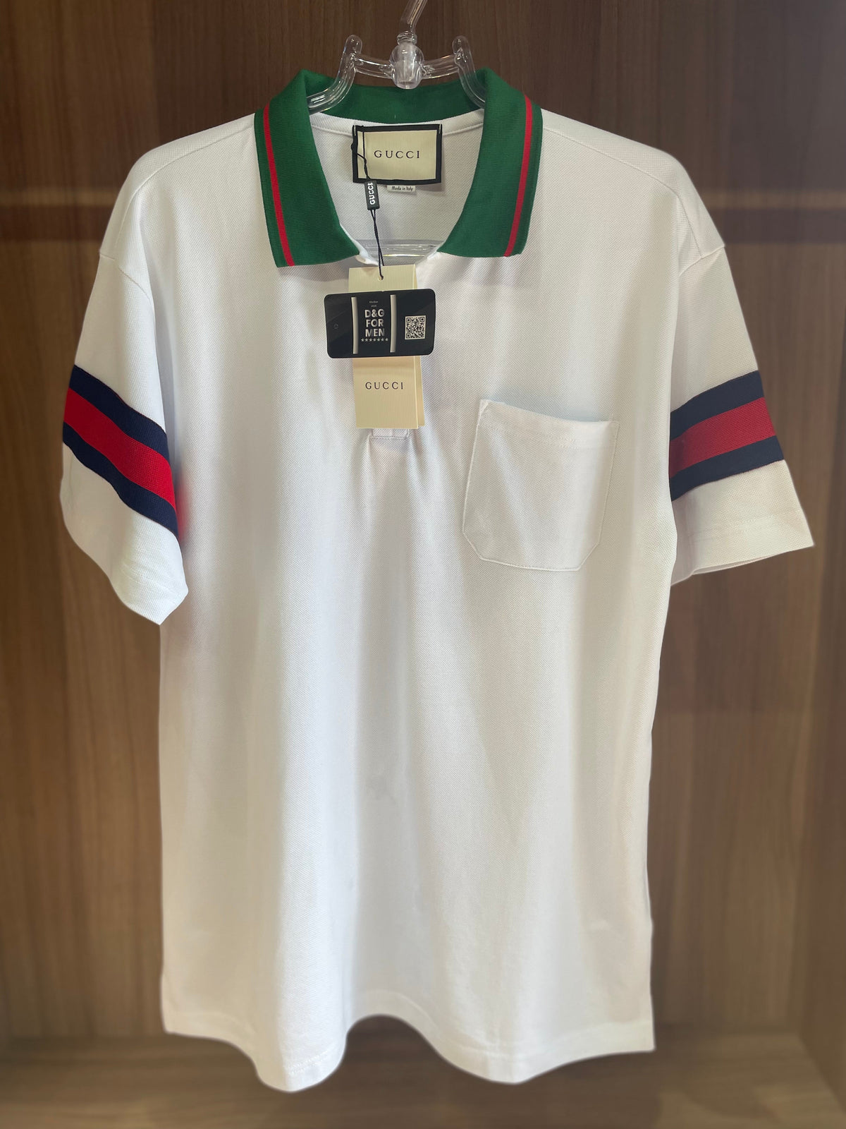 Polo GC - White/Green (Promoção Black Friday) (Preço de Atacado)