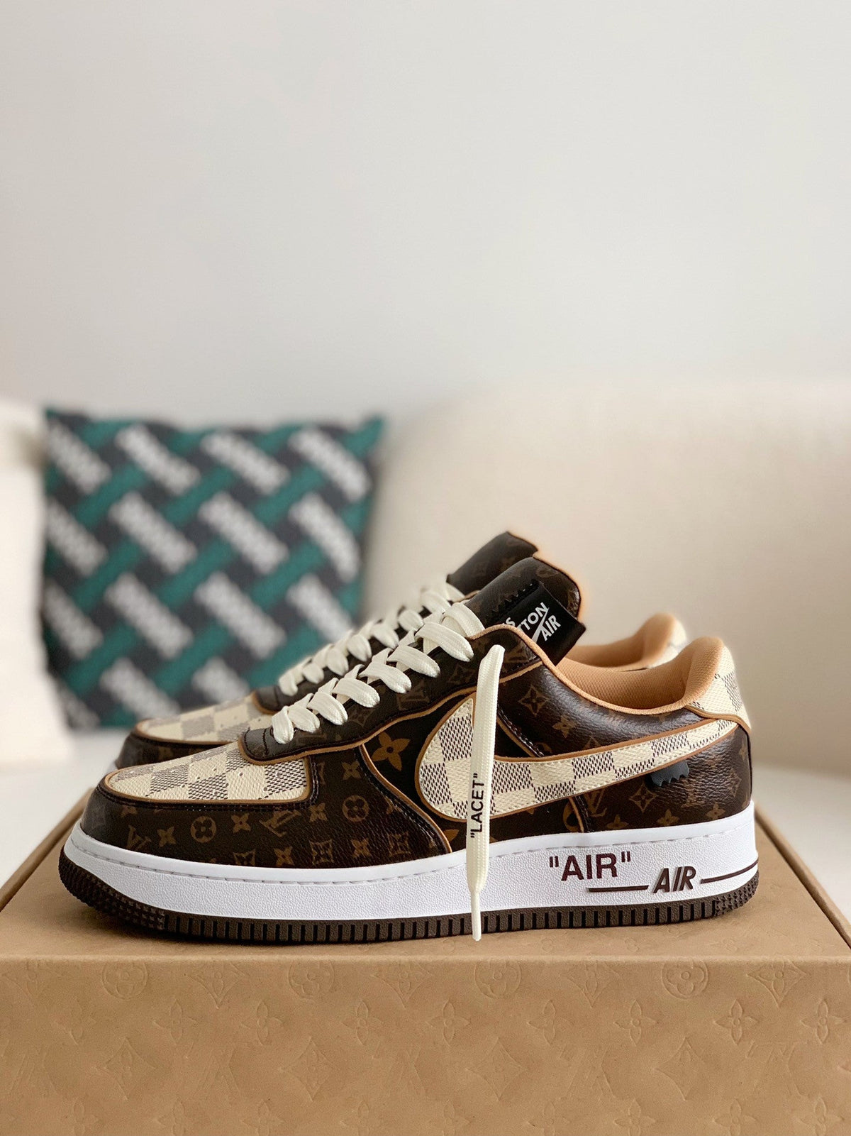 LV X NK AIR FORCE 1 ( PROMO ESQUENTA BLACK FRIDAY)