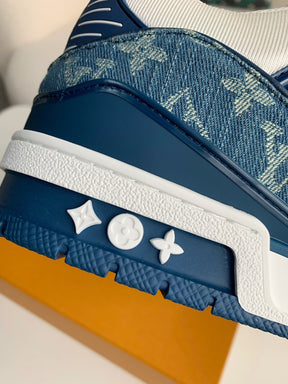 TENIS LV  TREINER SNAKERS AZUL