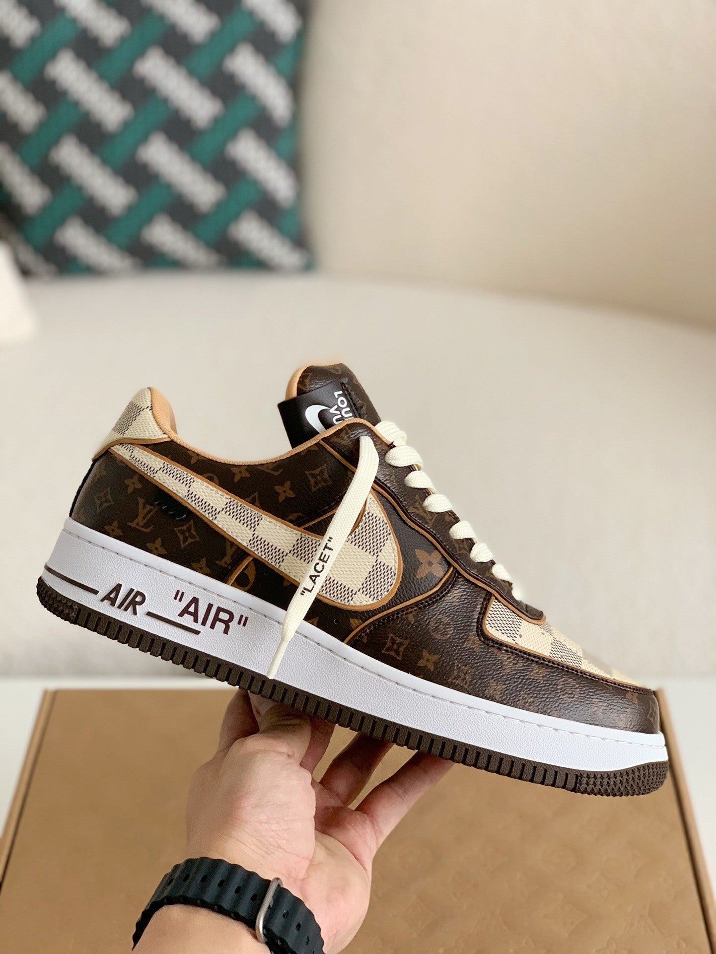 LV X NK AIR FORCE 1 ( PROMO ESQUENTA BLACK FRIDAY)